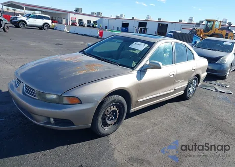 2002 Mitsubishi Galant Es/Ls z USA, uszkodzony, nr VIN 4A3AA46G42E158938